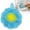 Blue, variant on Acrylic material non greasy dishwashing towel green 12 * 12,Cooking pot grease dirt scrubbing,Household kitchen cleaner,PP plastic