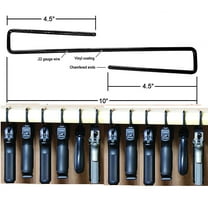 AmeriGun Club Easy Use Gun Hanger Pack of 12 Original Handgun Hangers (12 Packs)