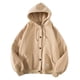 thumbnail image 2 of Abrigo de otoño e invierno para hombre, chaqueta casual con capucha para hombre, suéter tipo cárdigan llamativo para hombre, ropa superior atractiva de moda de estilo coreano, 2 of 2