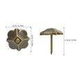 thumbnail image 2 of unbranded 30Ud Tachas Para Muebles Antiguos De Metal Resistente Para Puertas De Granja Y Sofás, 2 of 7