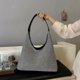 thumbnail image 5 of Bolsos Mano Con Cierre Cerrojo A Rayas para Mujer Bolso Tejido Fiesta Y, 5 of 9