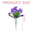 Laxiabr Artificial Flowers for Outdoorsartificial Flowers 10 Head