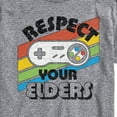 thumbnail image 3 of Instant Message - Respect Your Elders  - Men's Short Sleeve Graphic T-Shirt, 3 of 6