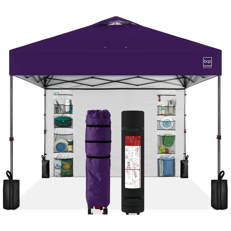 Best Choice Products 10'x10' Easy Setup Pop Up Canopy, Portable