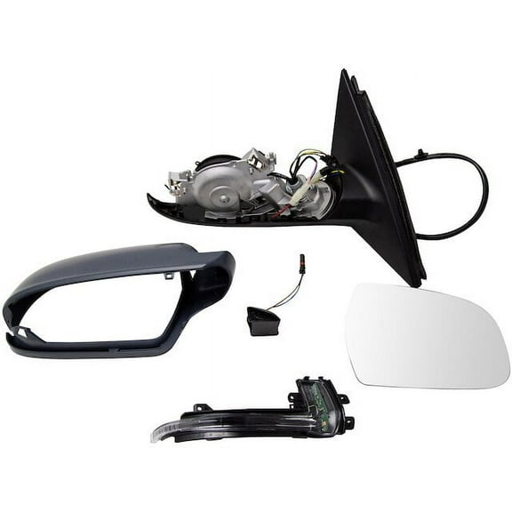 Right Mirror - Compatible with 2012 - 2016 Audi A4 2013 2014 2015