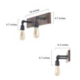 thumbnail image 3 of LNC Bathroom Vanity Lights, Farmhouse Rustic Wall Sconces 2 Heads, 3 of 12