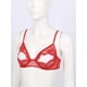 thumbnail image 5 of Sujetadores abiertos exóticos para mujer, lencería negra transparente de encaje, Bralette con abertura en el pezón, sujetador sin forro, Top, ropa de dormir Sexy, 5 of 5