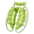 thumbnail image 2 of S SERENABLE Pince Circulaire pour Jambes 23 Roues Rouleau de Musculation pour Voyage Vert, 2 of 9