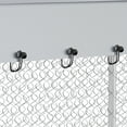 thumbnail image 5 of Dextrus 10'x10' Large Outdoor Dog Kennel with Rotating Feeder Bowls & Roof, Heavy Duty for Backyard Farm, 5 of 10