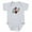 Heather Gray, variant on CafePress - Mighty Morphin Power Rangers Go Go - Cute Infant Bodysuit Baby Romper - Size Newborn - 24 Months