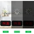 thumbnail image 6 of Kwanwa LED Digital Alarm Clock Battery Powered Only Small for Bedrooms/ Wall/Travel With Big 1.2'' Red Digits, 6 of 8