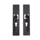 thumbnail image 2 of Cerradura de manija de puerta con núcleo de cerradura compuesto Cerradura de manija de palanca de puerta de tipo universal para dormitorio, 2 of 14