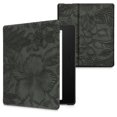 thumbnail image 1 of Funda kwmobile para Kindle Oasis 10.ª generación, efecto cuero, verde, 1 of 8