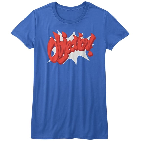 Ace Attorney Objection Royal Junior Women's T-Shirt