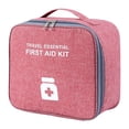 thumbnail image 2 of Bolsa de almacenamiento de medicamentos vacía, botiquines de primeros auxilios de emergencia para acampar, viajes y deportes vino tinto y L, 2 of 8