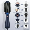 thumbnail image 4 of Hair Dryer Brush, Aima Beauty Ionic Blow Dryer Brush and Styler Volumizer, Ceramic Hot Air Brush for All Hair Types, Gift for Women, Prussian Blue, 4 of 9