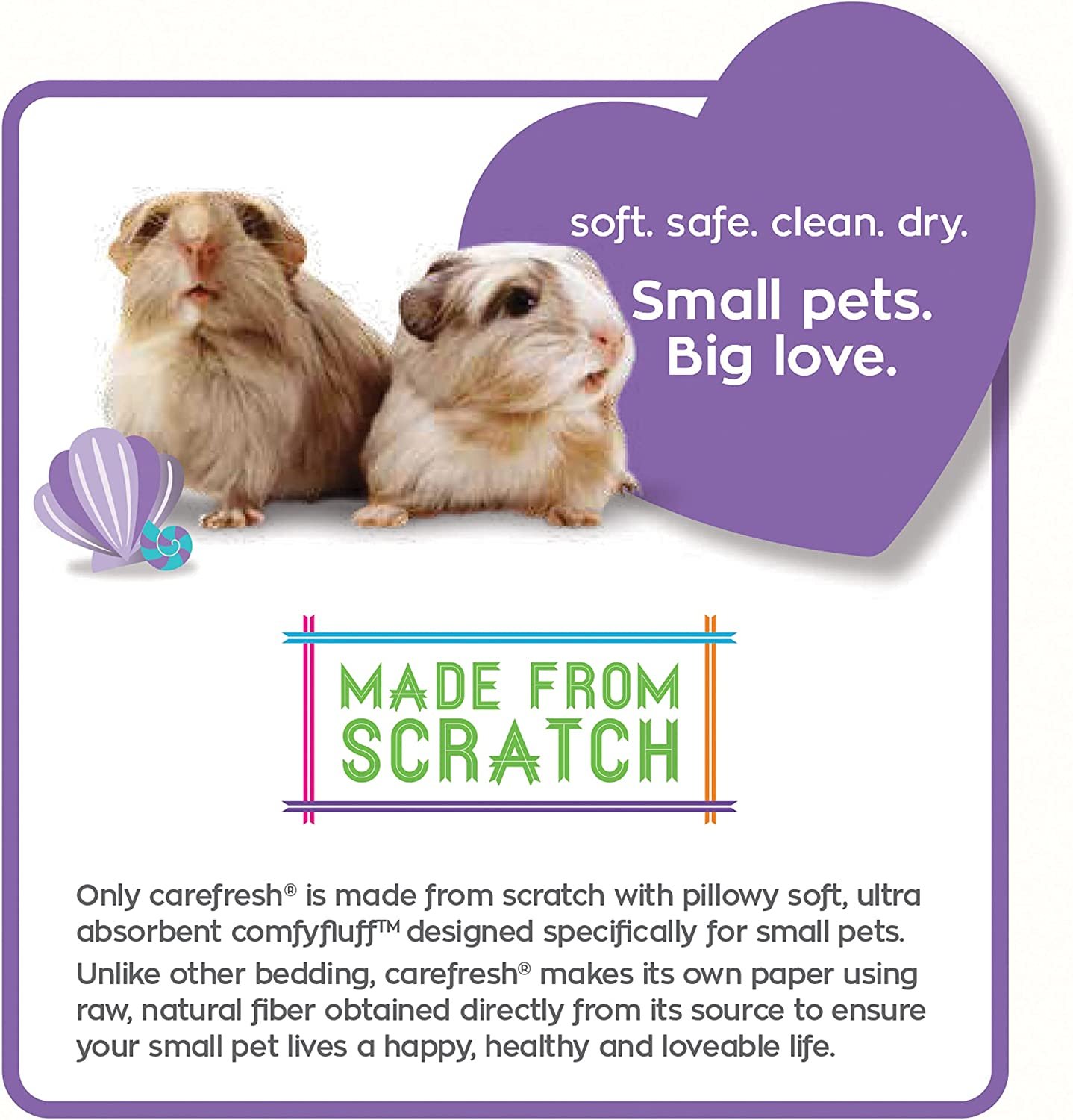 CareFresh Sea Glass Small Pet Bedding, 23L photo 5