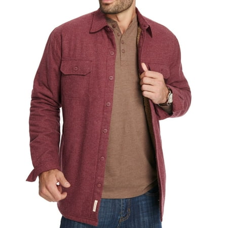 Weatherproof Vintage NEW Red Mens Size Medium M Fleece Lined Jacket