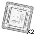 thumbnail image 1 of Herramienta De Ranura 2xUtm Precisa Para Lectura De Mapas De Viaje De Coordenadas Utm, Usng Y Mgrs, 1 of 8