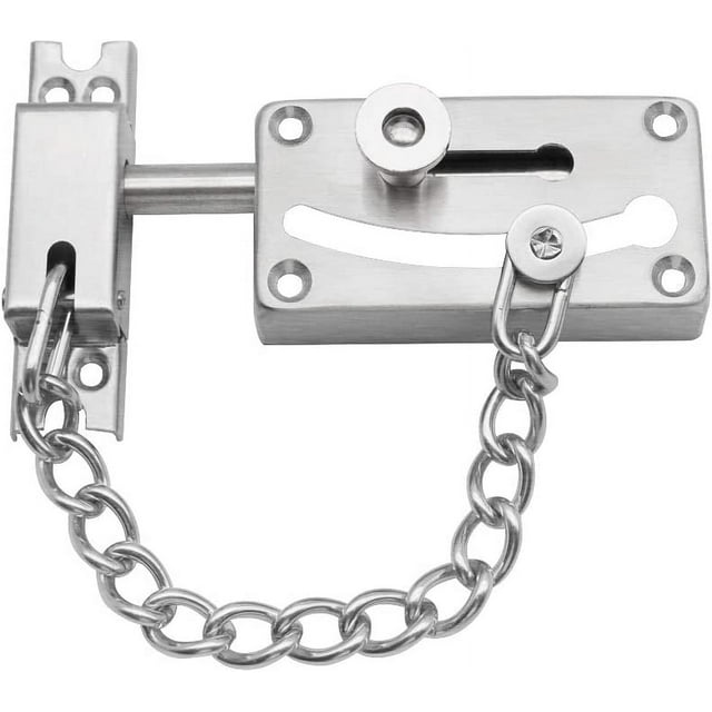 Cerradura de cadena de puerta NQ con pestillo deslizante de acero inoxidable
