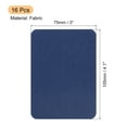 thumbnail image 2 of Uxcell 16Pcs Iron-on Patches for Clothing Fabric Repair Patches Iron-On 4.1"x3" for Clothes(Navy Blue), 2 of 6