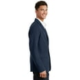 thumbnail image 2 of Port Authority [M2000] Mens Knit Blazer, Deep Navy, XS, 2 of 3
