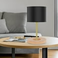 thumbnail image 4 of OULII 2pcs Solid Lamp Base Round Wood DIY Lamp Making Display Stand for Home Users, 4 of 4