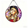 thumbnail image 4 of Tong Custom Mom And Daughter Photo Faux Stained Glass Custom Family Window Hanging For Mama Grandma Custom Photo For Mom Dad, 4 of 6