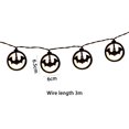 thumbnail image 3 of 20 guirnaldas de luces LED decorativas de 3 metros impermeables para Halloween (un murciélago), 3 of 6