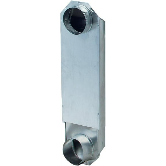 Builder's Best Saf-t Periscope Dryer Vent - Aluminum Skinny Vent Duct - 18"-29" Silver