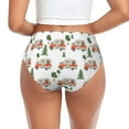 thumbnail image 3 of Womens Underwear Camp Van Cuteness No Show Seamless Underwear for Women, Soft Stretch Women's Panties, Hipster Ladies Panties Bikini Underwear Briefs, 3 of 6