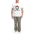 thumbnail image 5 of CafePress - Chillin With My Girl Penguin Pajamas - Men's Light Loose Fit Cotton Pajama Set, 5 of 7