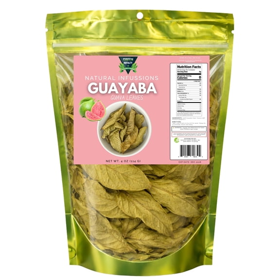 Green Royalty Guava Leaf Herbal Tea, 4 Oz Bag