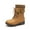WHEAT, variant on Kids Girls & Boys Fashion Winter Warm Snow Boots Mid Calf Outdoor Combat Boots for Child Grey Size 5