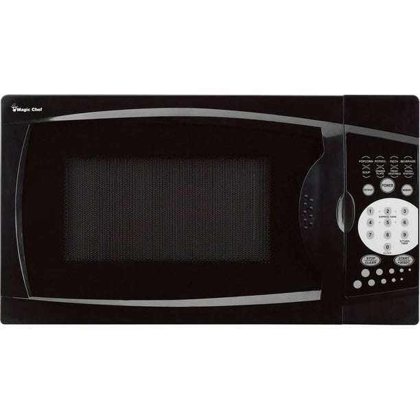 Magic Chef 0 7 Cu Ft 700w Countertop Microwave Oven In Black