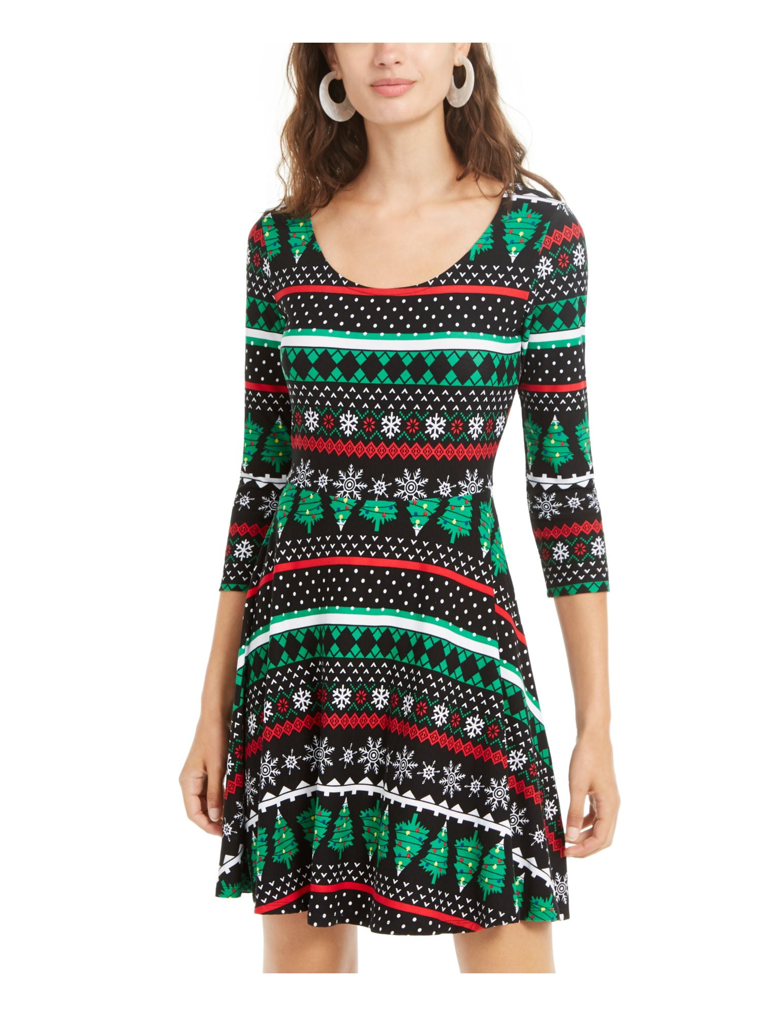 fit and flare holiday dress