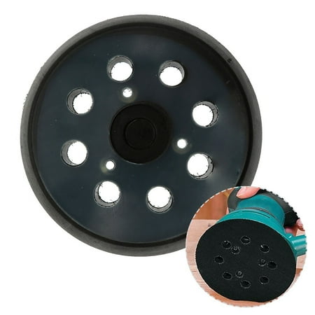 

SUZY 5-Inch 8 Hole 3 Nail Polish Disc Sanding Pad for Makita Electric Orbital Sander