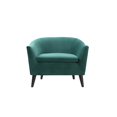 thumbnail image 3 of Lia Mid-Century Barrel Accent Chair Evergreen, 3 of 10