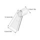 thumbnail image 4 of Naiovety 2pcs/set Boquilla de piso para aspiradora - Cabezal de limpieza transparente para resultados efectivos Fácil de limpiar Suministros de limpieza para el hogar, 4 of 6