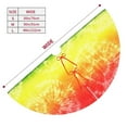 thumbnail image 3 of Picia Colorful Tie Dye Print Christmas Tree Skirt , Christmas Tree Skirt Ornaments for Merry Christmas Holiday Party Decorations Indoor Outdoor-48", 3 of 7