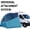 Backroads Shelter - Navy/Hydro, variant on Kelty | Sideroads Awning Annex, Compact Overlanding Camping Shelter - Navy/Winter Moss