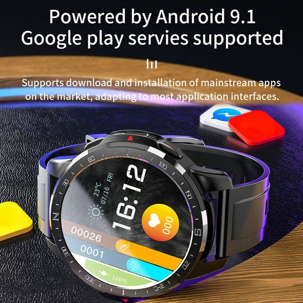 Reloj deportivo inteligente LOKMAT APPLLP 7 con ranura para tarjeta SIM Walmart en linea