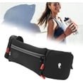 thumbnail image 4 of ZOUSSIQI Sac Banane de Course Portable Absorbant la Sueur Sac Banane de Course Randonnée à Main Libre (Noir) CA919-55233, 4 of 9