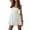 White, variant on Elippeo Women Summer Casual A-line Dress Lace Strapless Boat-Neck Wrap Chest Tie-Up Sweet Dress Fashion Backless Mini Dress