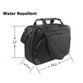 thumbnail image 4 of Maletín para portátil KROSER Briefcase Messenger 15.6 pulgadas, repelente al agua, 4 of 7