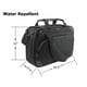 thumbnail image 4 of Maletín para portátil KROSER Briefcase Messenger 15.6 pulgadas, repelente al agua, 4 of 7