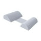 thumbnail image 5 of Almohada de embarazo, almohada de maternidad, cojín de espalda, ergonómica, para dormir de lado, cuña para cama gris, 5 of 9