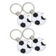 thumbnail image 1 of KAKOWELY 10 llaveros de bolsillo para fútbol, pequeños destapadores de cerveza, para aficionados al fútbol, vino y cerveza., 1 of 4