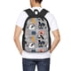 thumbnail image 4 of Disketp Dog Mochila Minimalista de Gran Capacidad, Mochila de Viaje para Escuela, Trabajo o Uso Diario, 4 of 6