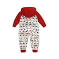 thumbnail image 3 of goowrom Pyjama à Capuche Imprimé Noël Parent-Enfant, 3 of 8